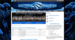 Desktop Screenshot of eastviewfootball.org