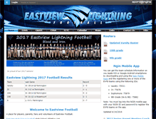 Tablet Screenshot of eastviewfootball.org